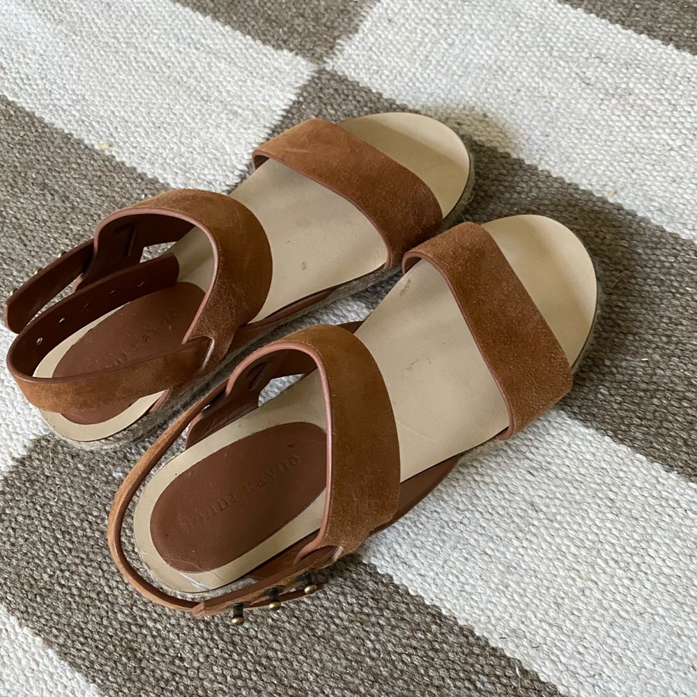 Jenni Kayne Suede Sunday Sandal